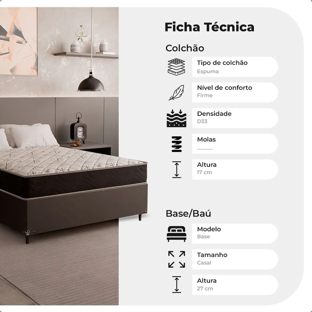 Cama de casal Box  - Foto 3