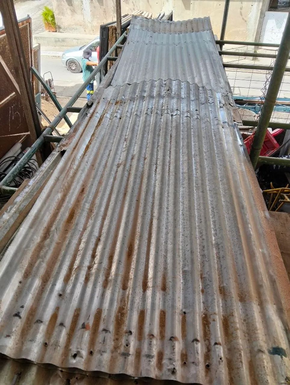 Telhas para fechamento de terreno 