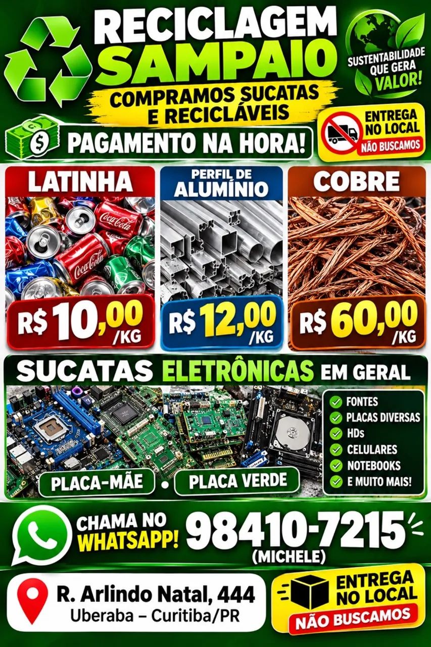 Reciclagem sampaio 