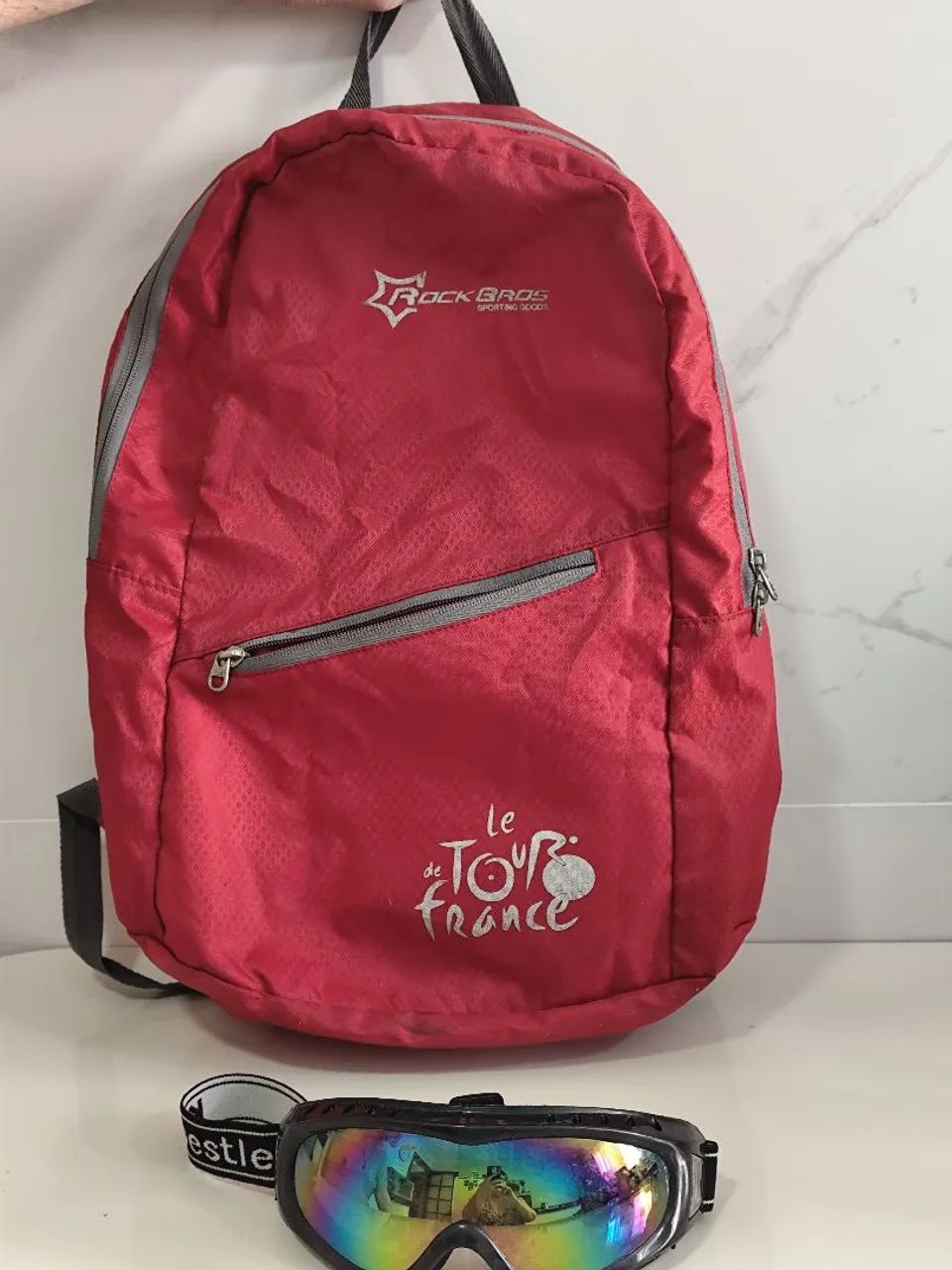 Combo Esportivo: Mochila Ultraleve Rockbros + Óculos Goggles Koestler