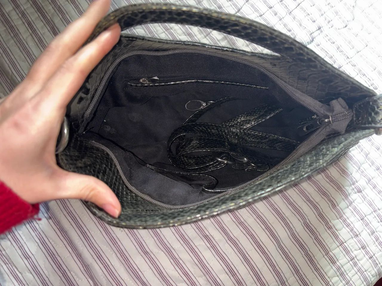 Bolsa croco  - Foto 3