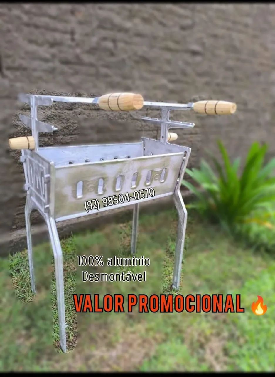 Churrasqueira de aluminio 
