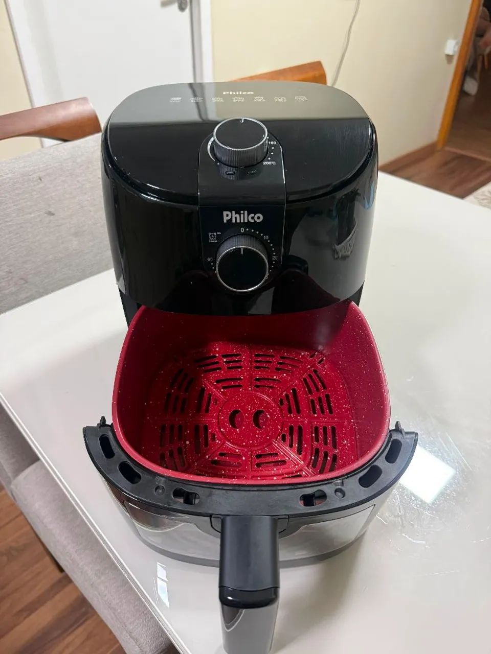 Vendo Airfryer com Visor Transparente  - Foto 4