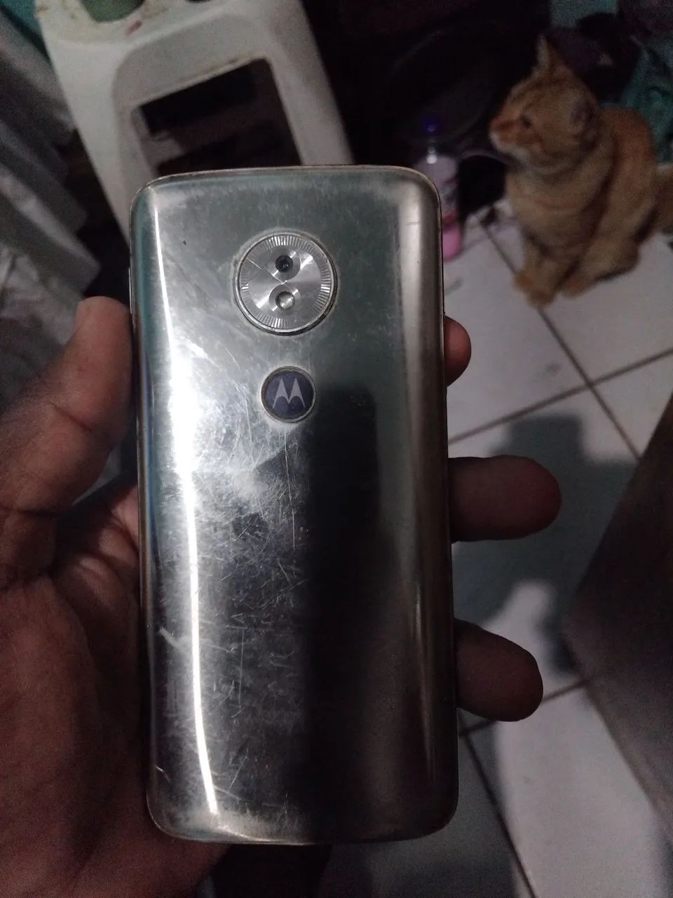 Moto e6play 128gb (TROCAR BATERIA) - Foto 2