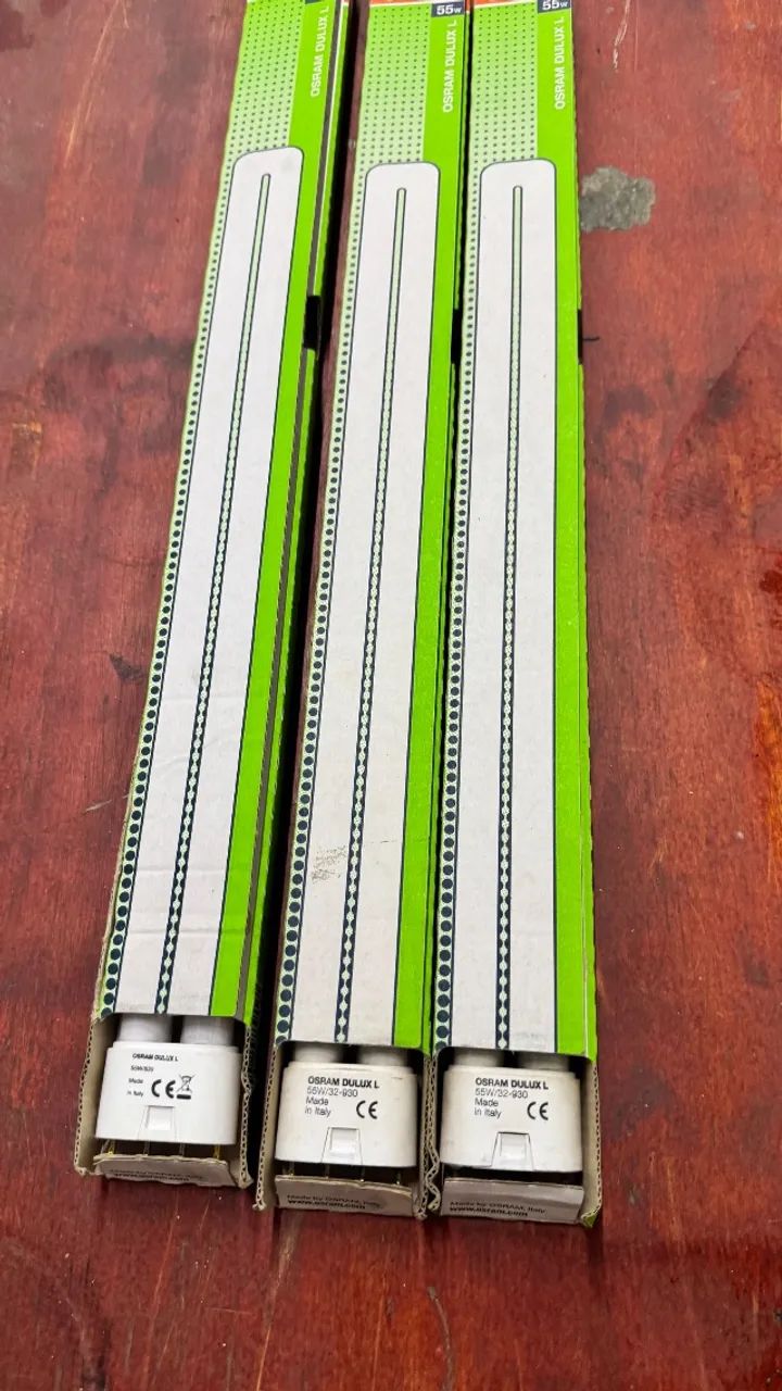 3 Lampadas Dulux L 55w 930 2g11 Amarela - 7000969 Luz 3000k Kit com 3 lâmpadas  - Foto 5