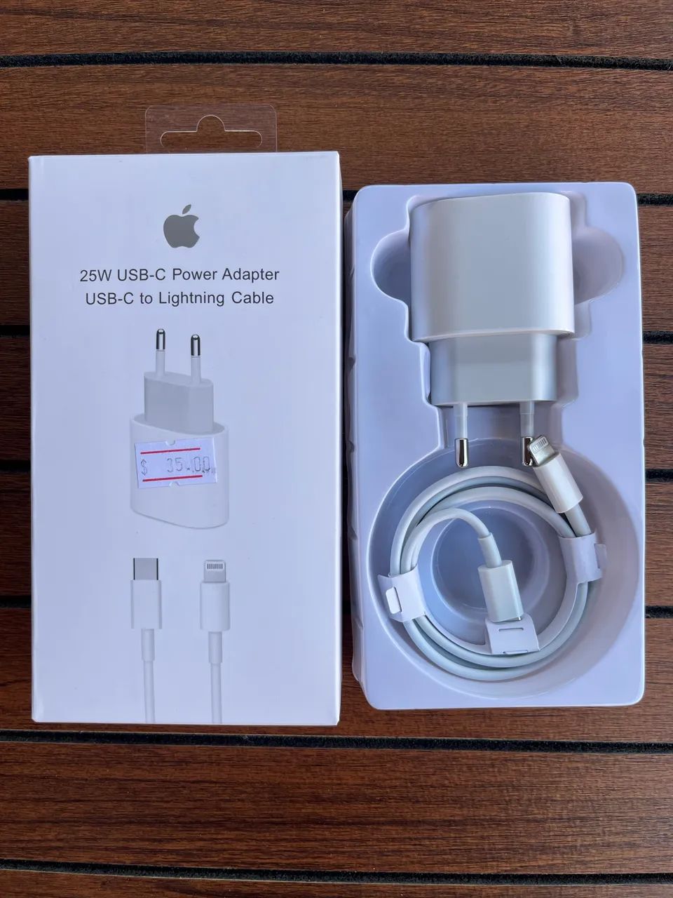 Carregador de iPhone 25w