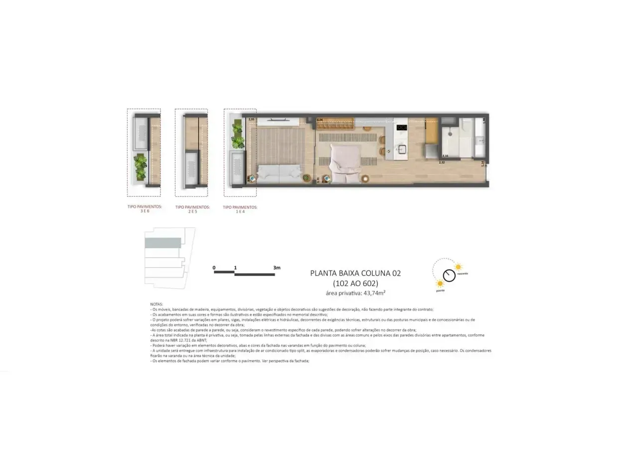 PLANTA 43m²