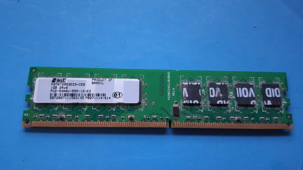 Memória RAM Smart 1Gb 2RX8