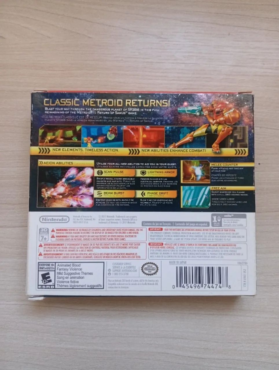 Metroid Samus Returns SPECIAL EDITION 3DS ORIGINAL + TRILHA SONORA