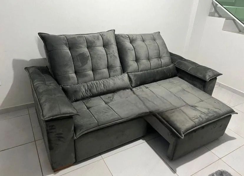 Sofá de luxo - Retrátil e Reclinável  - Foto 4