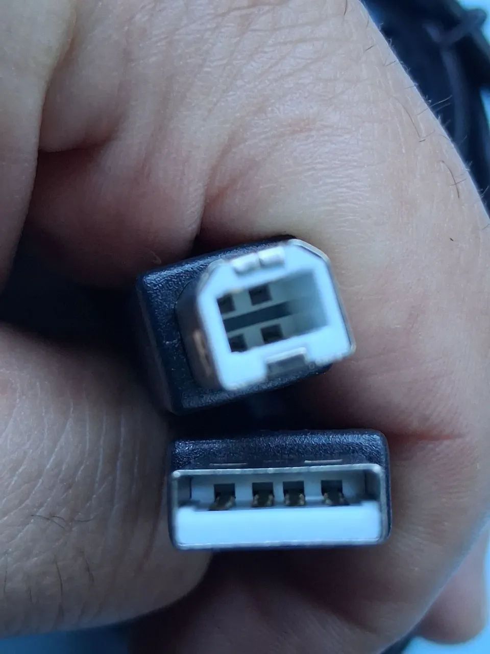 Cabo USB 2.0 1,8 m A/B com filtro  - Foto 3