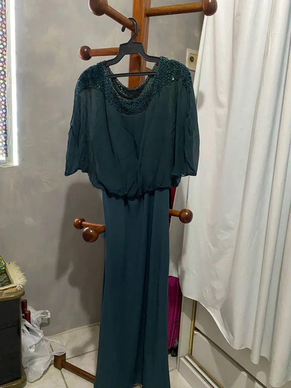 Vestido de festa verde  - Foto 3