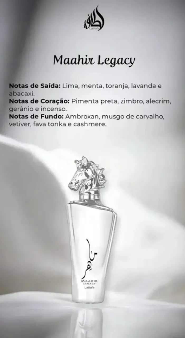 Perfume Arabe Maahir Legacy Lattafa Eua De Parfum - Foto 5