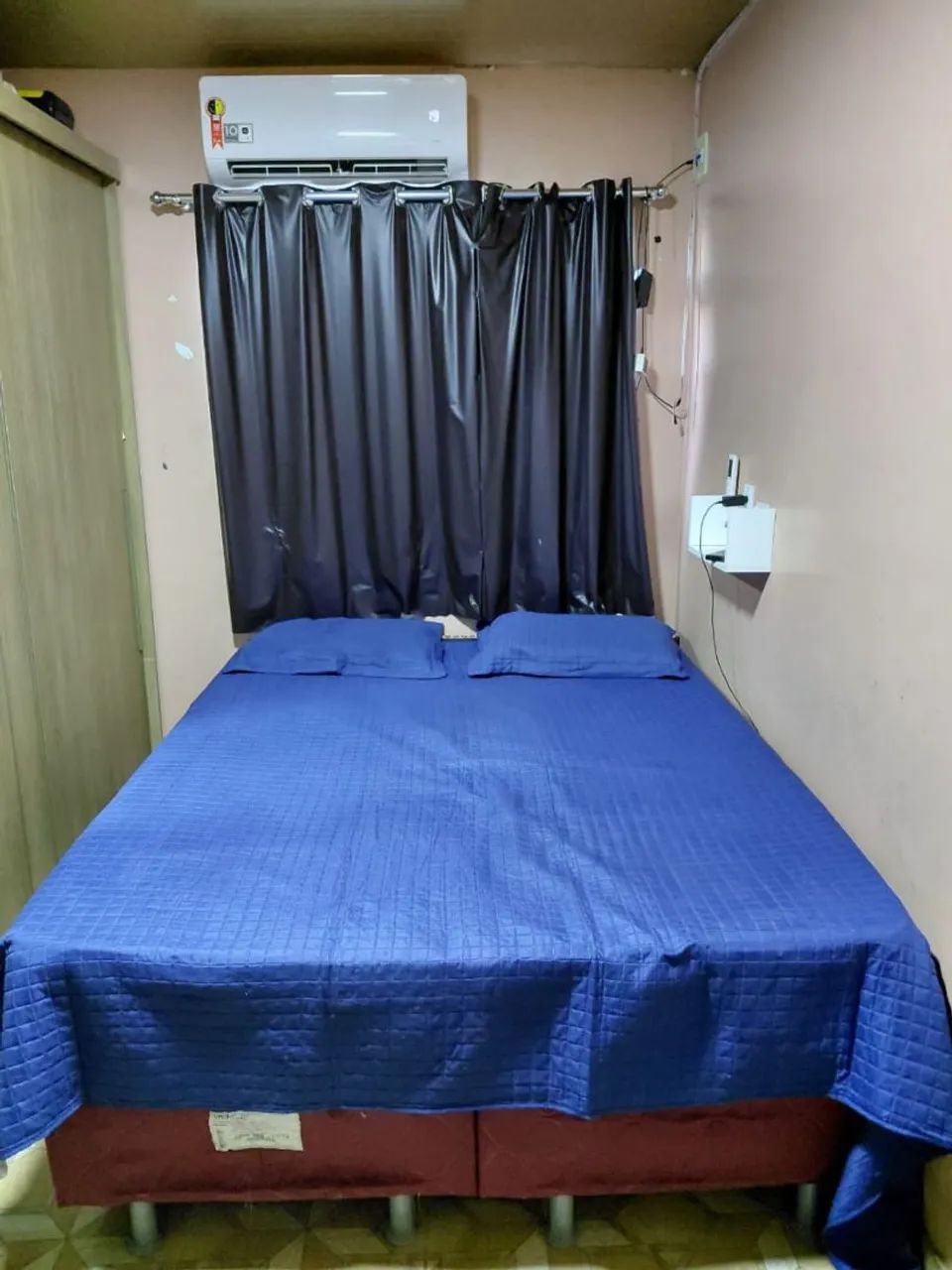 Cama bem espaçosa queen