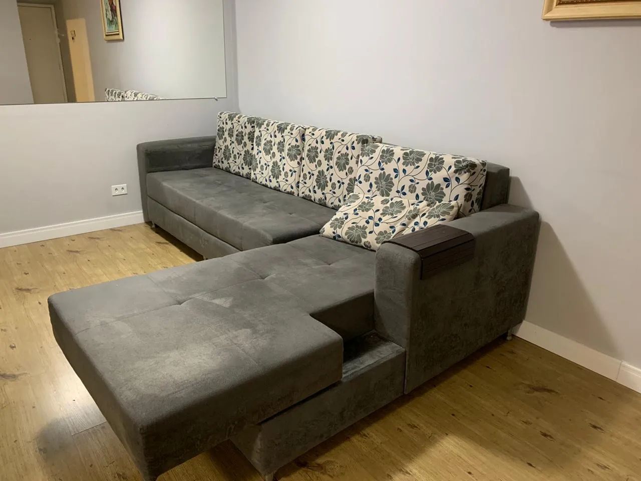 Sofá cinza  - Foto 4