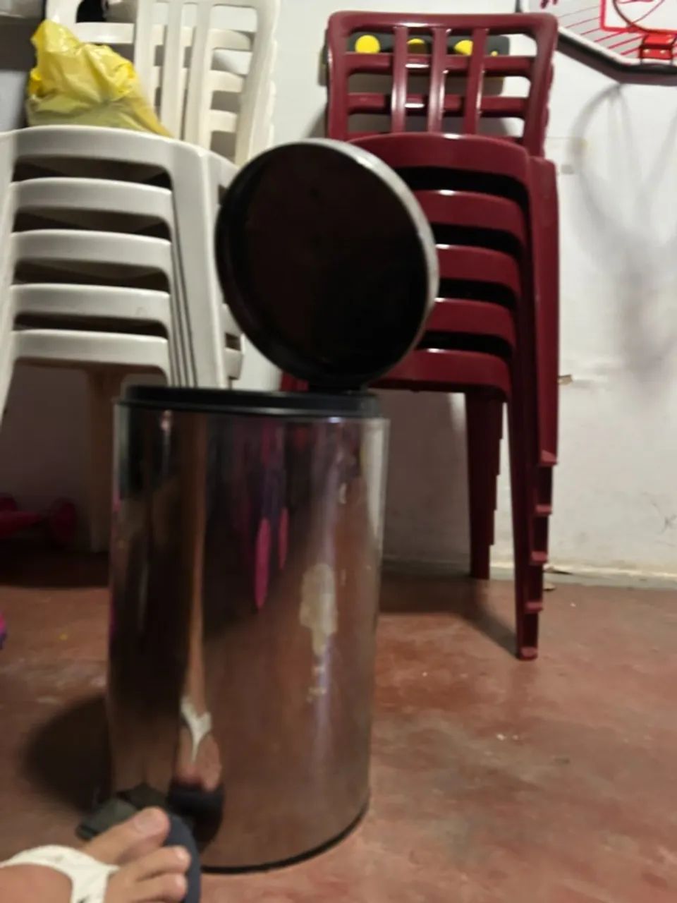 Lixeira em inox 20L - Foto 3