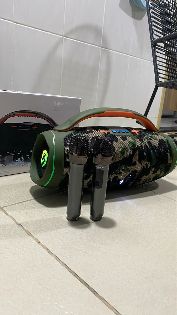 Caixa de som boombox - Foto 2