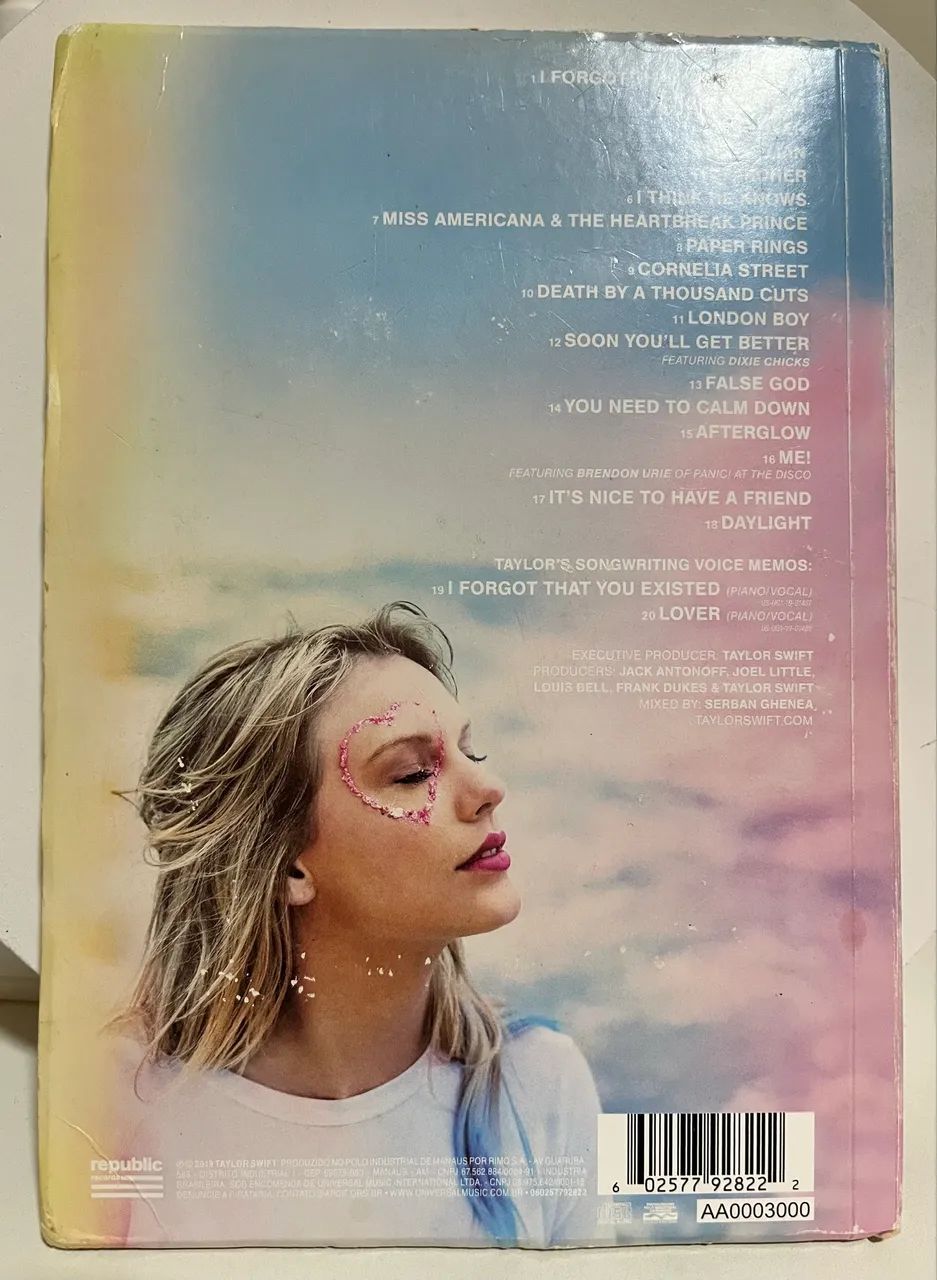 Diário Lover Deluxe Version 4 Taylor Swift - Foto 4