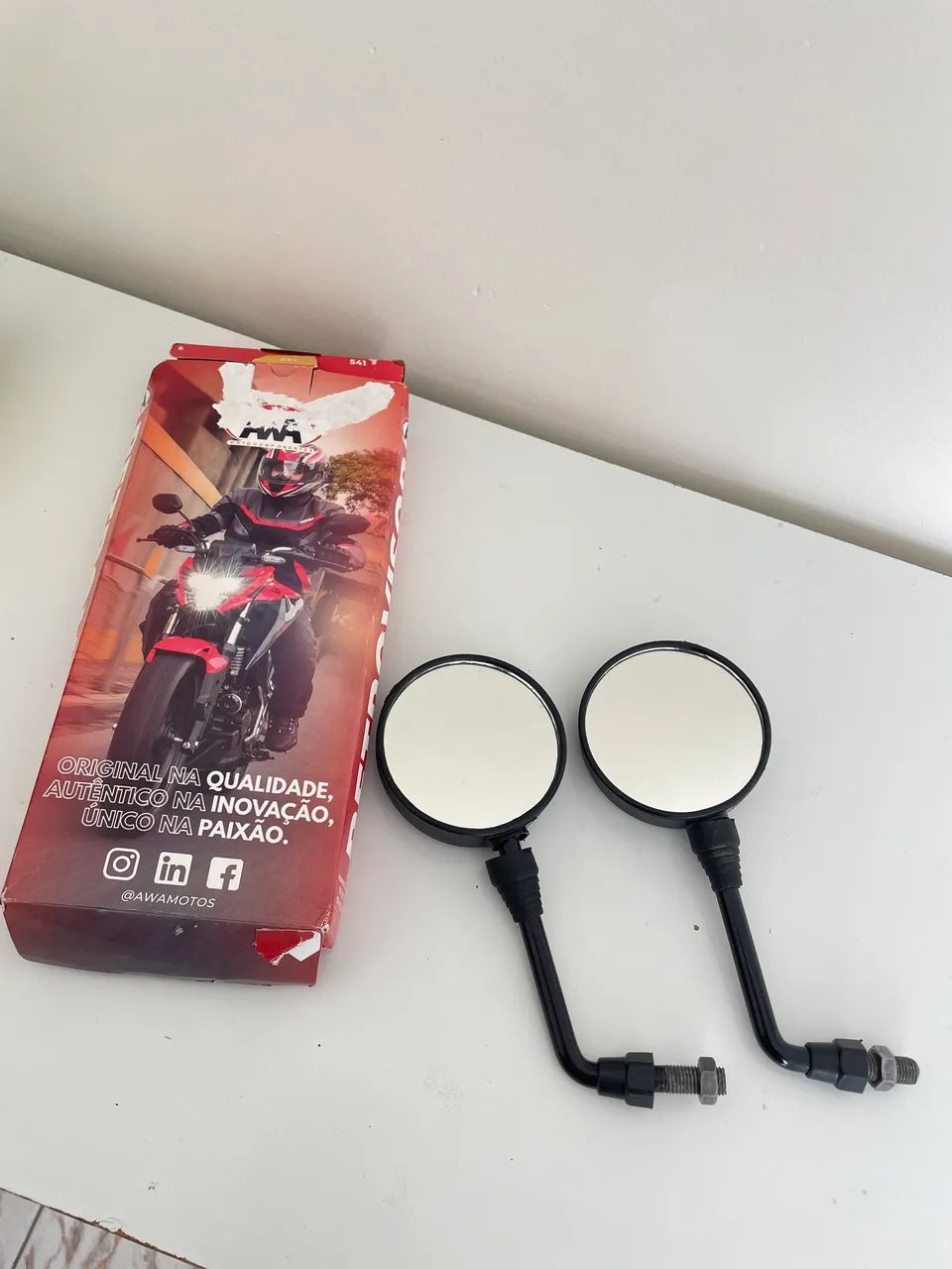 Retrovisor modelo mini bolinha - Foto 2