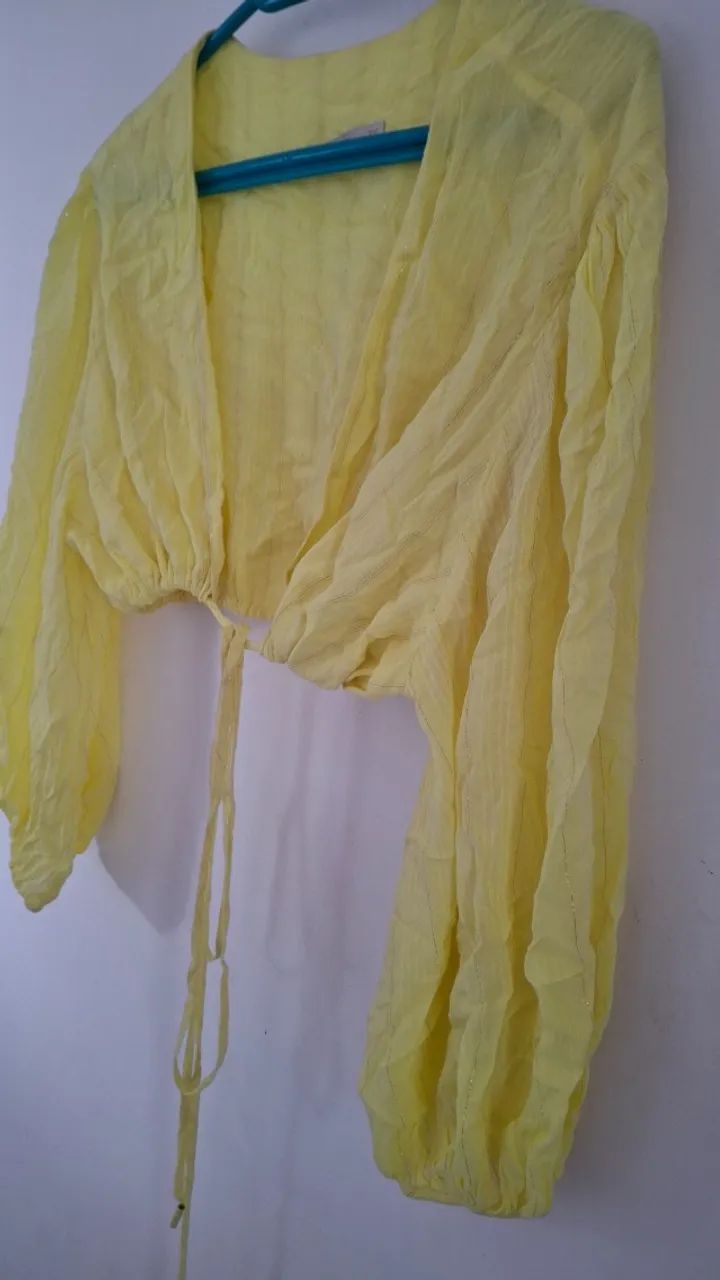 Blusa Ciganinha, praticamente nova - Foto 2