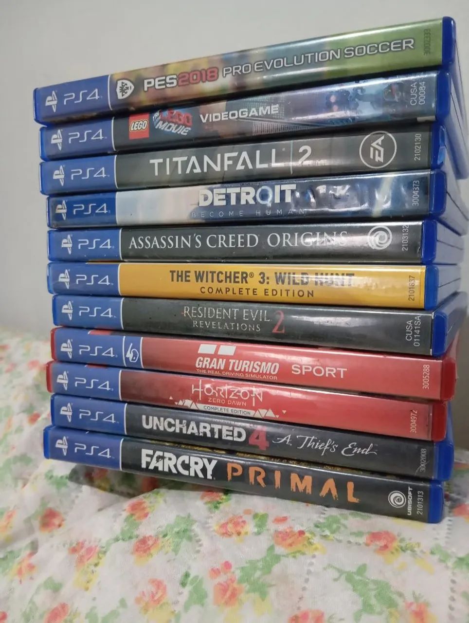Jogos de Ps4 100R$ a Unidade 
