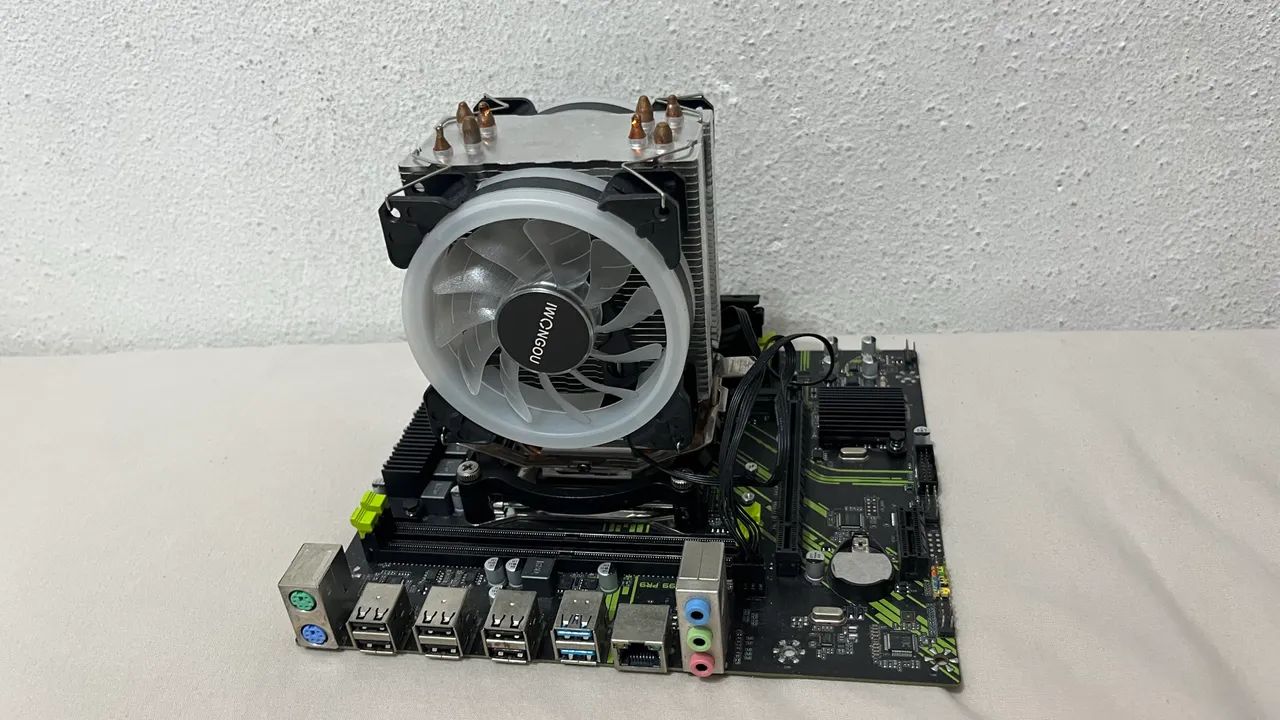 Placa mãe pr9 + xeon 2680 v4 + cooler + 8gb memória ram - Foto 4
