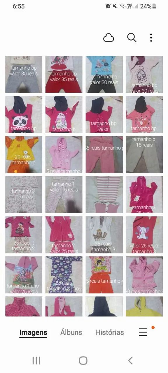 Lote de roupas de inverno valor e tamanho nas fotos 2