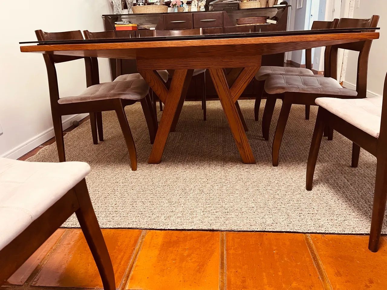 Mesa de jantar quadrada - Foto 4
