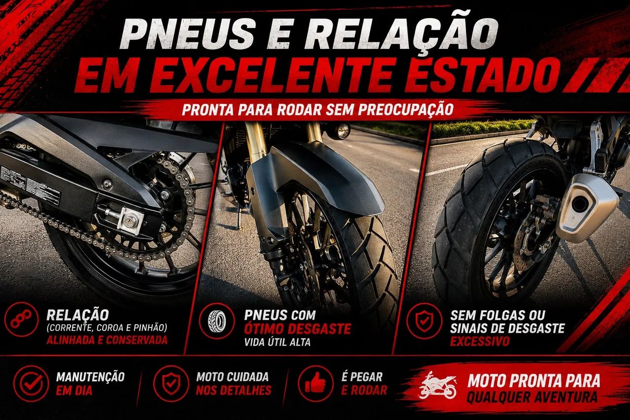 CB500X DISPARADO O MELHOR VALOR E MAIS EQUIPADA  - Foto 5