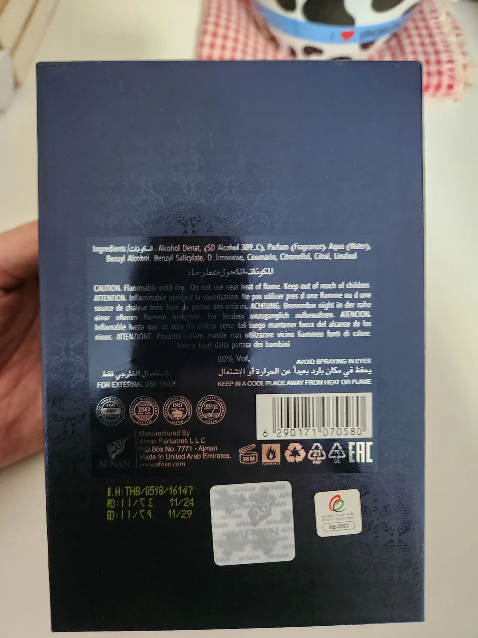 Vendo Perfume Afnan Turathi - Foto 3