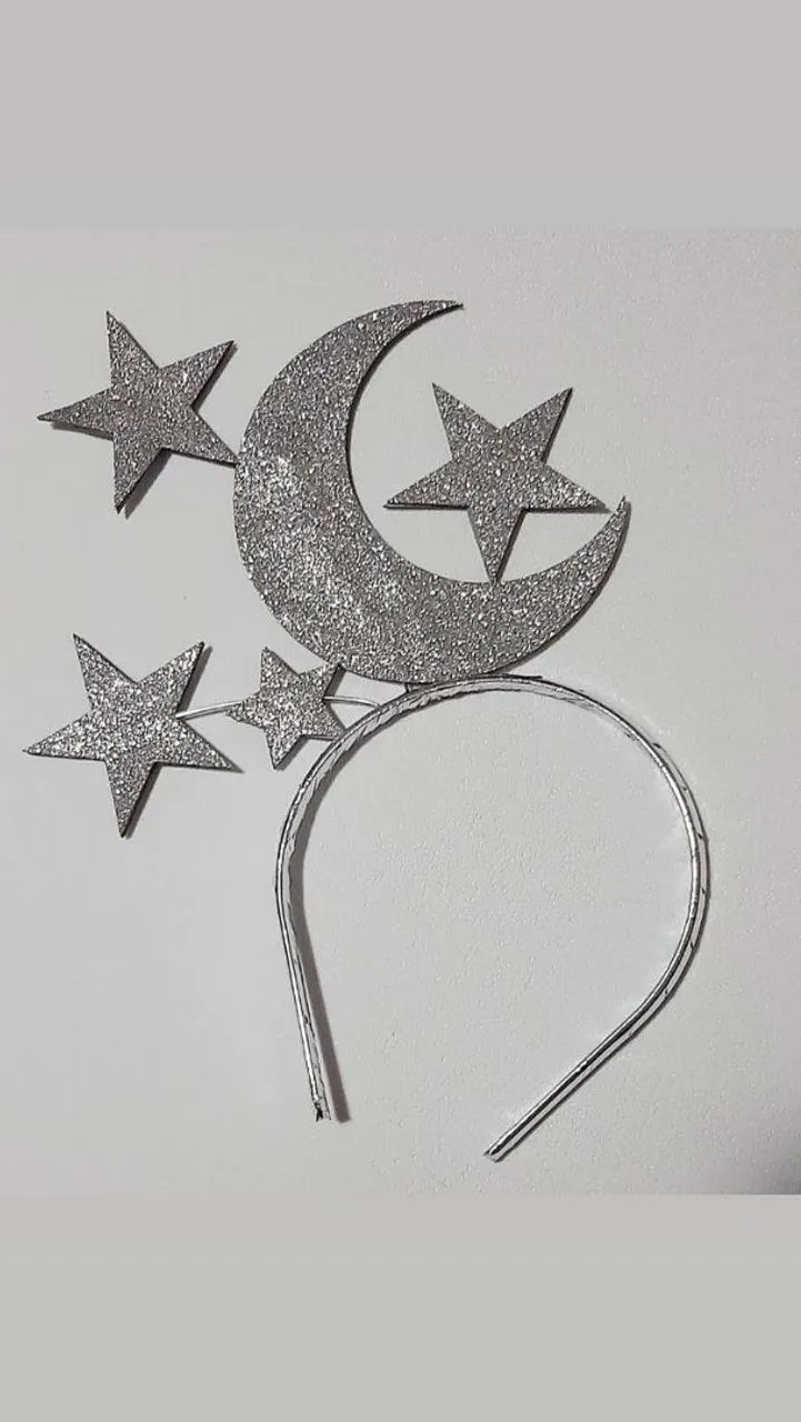 Tiara de Carnaval e plaquinha