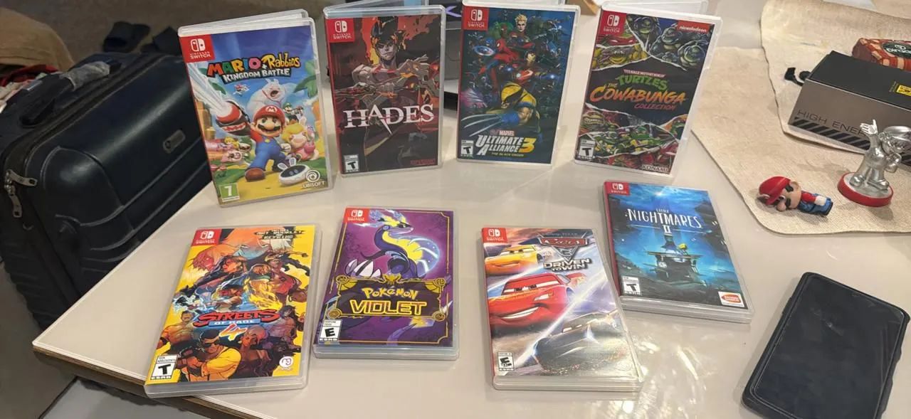 Jogos switc vendas e trocas 