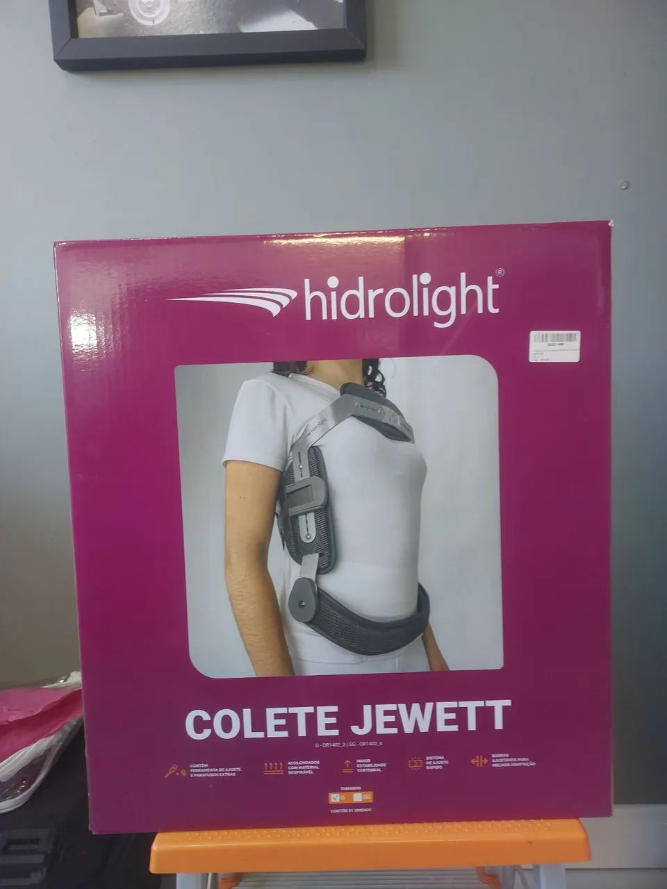 Colete Cervical Jewett TAM G - Foto 3