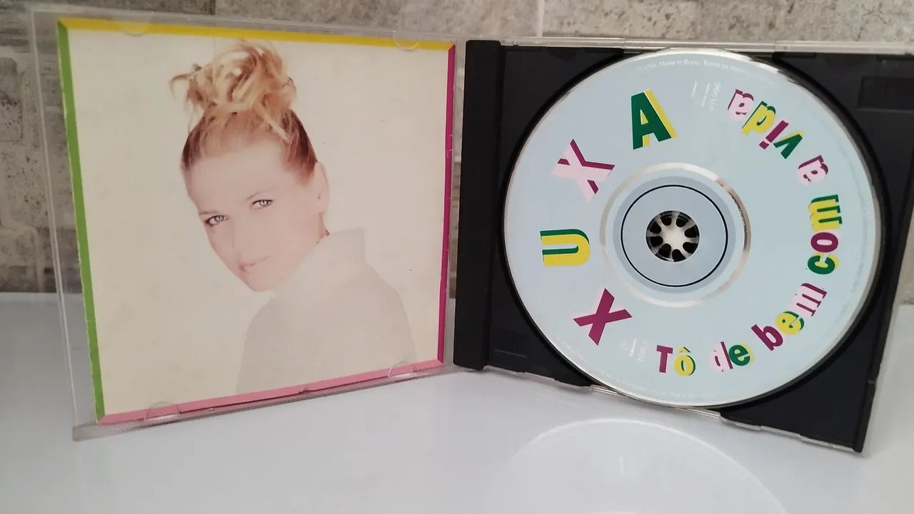 Cd Xuxa - Tô de bem com a vida  - Foto 3