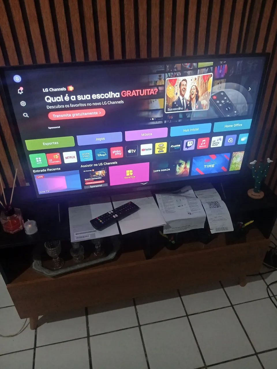 SMART TV LG WebOS 32 Polegadas (NOVA COM NOTA FISCAL E GARANTIA EXTENDIDA) - Foto 4