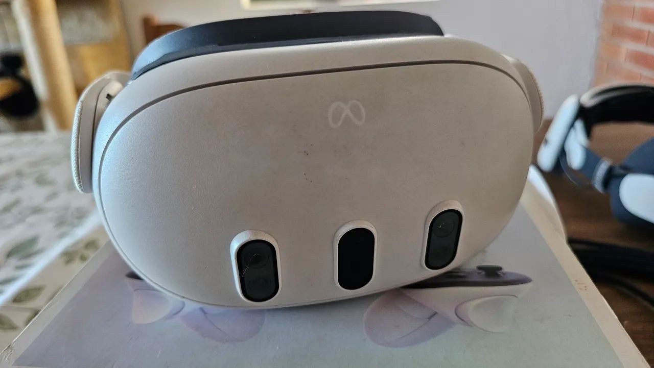 Meta Quest 3 512GB + BOBOVR S3 Pro + CD3 + Interface F3 + Cabo
