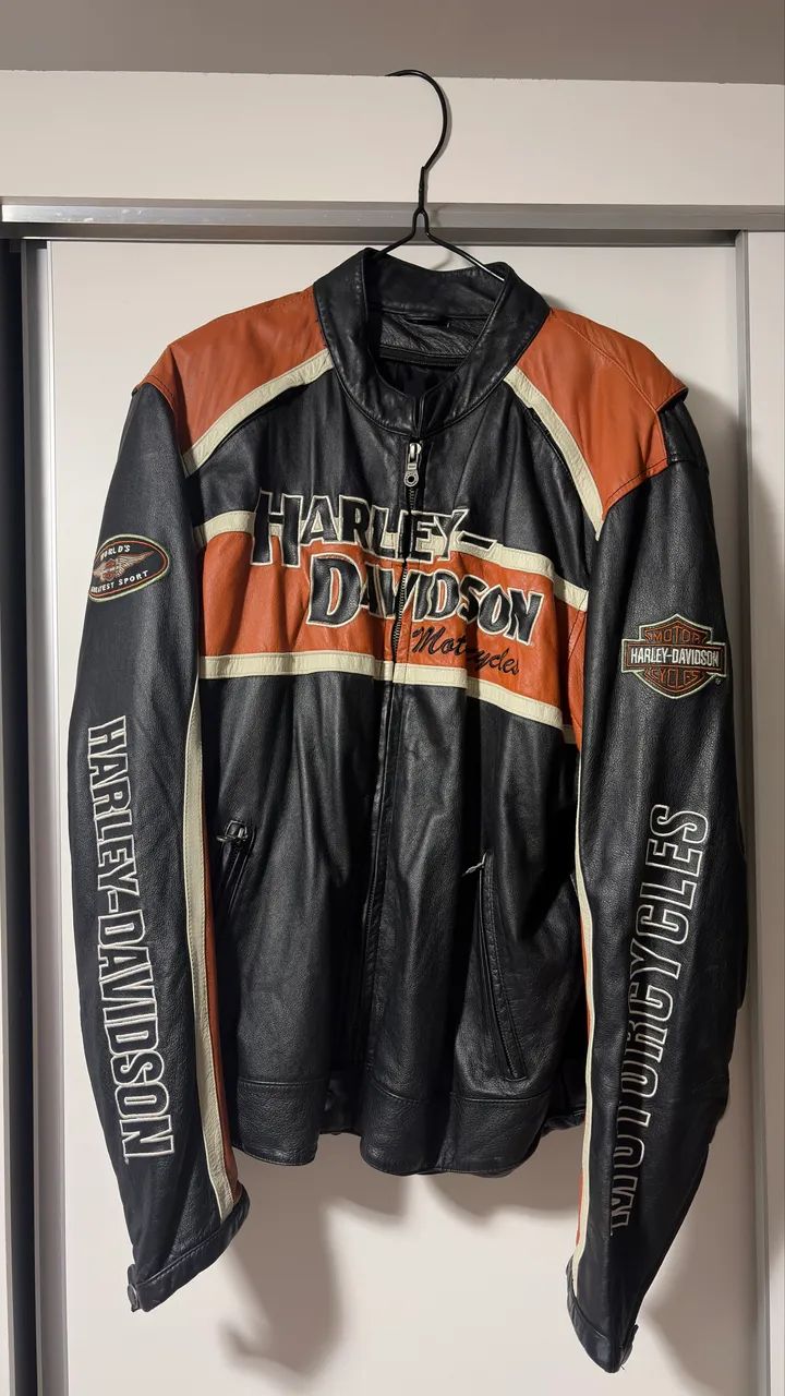 Jaqueta de couro Harley Davidson