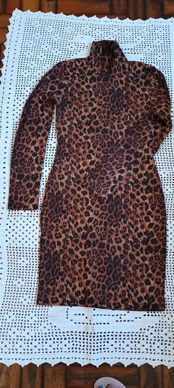 Vestido de oncinha  casual  lindo  - Foto 3