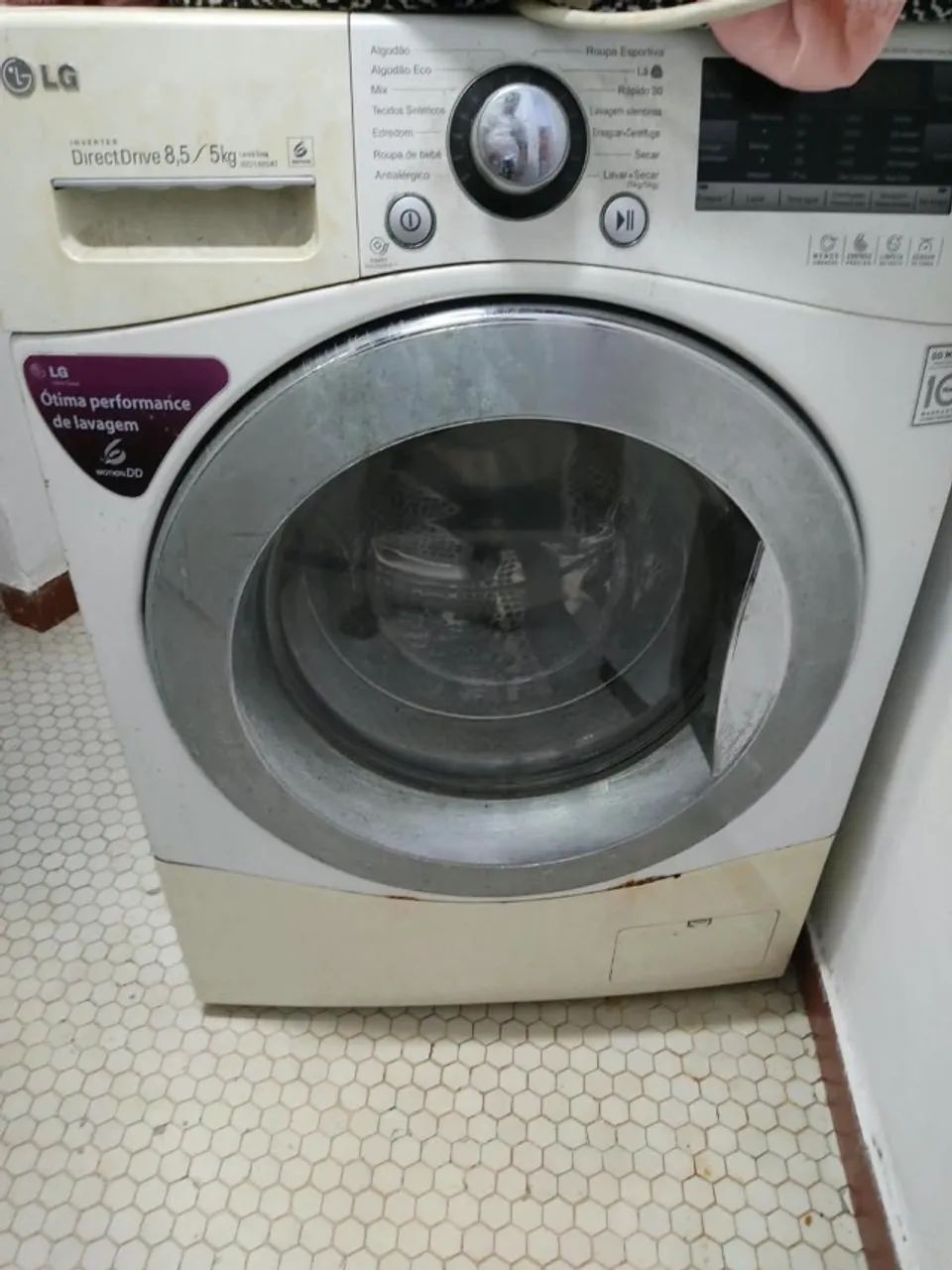 Lava e seca LG inverter direct drive 