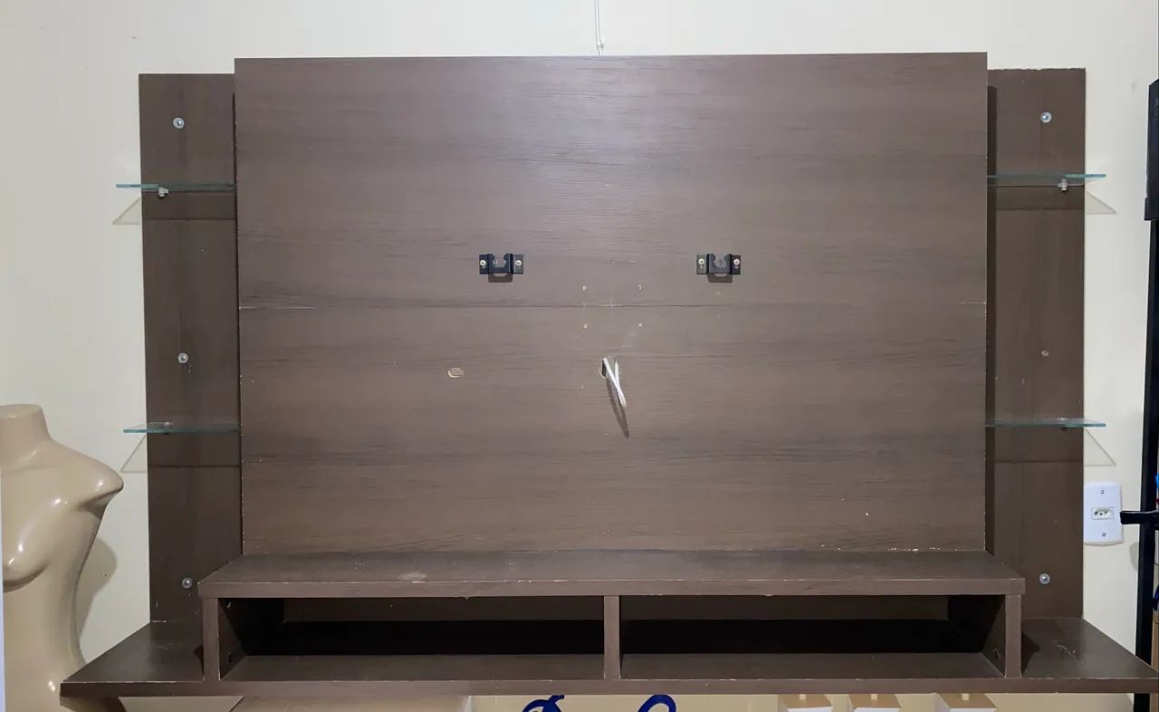 Painel de televisão grande