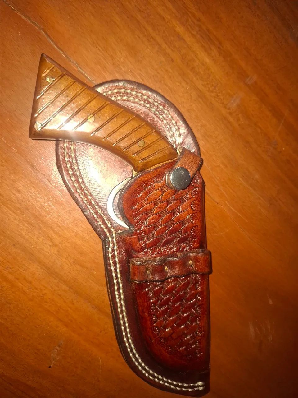 Vendo essa faca artesanal. - Foto 3