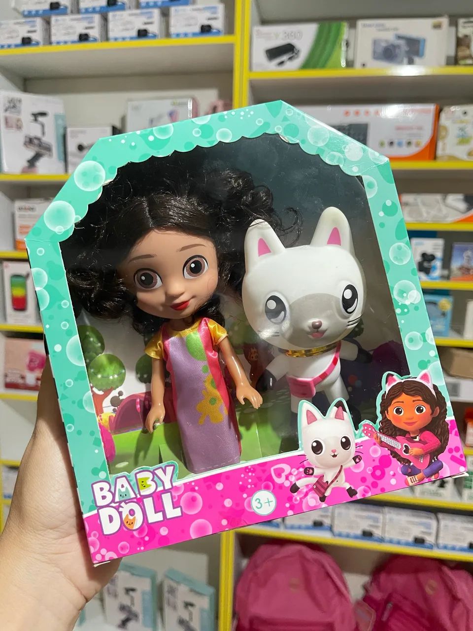 Boneca casa mágica baby