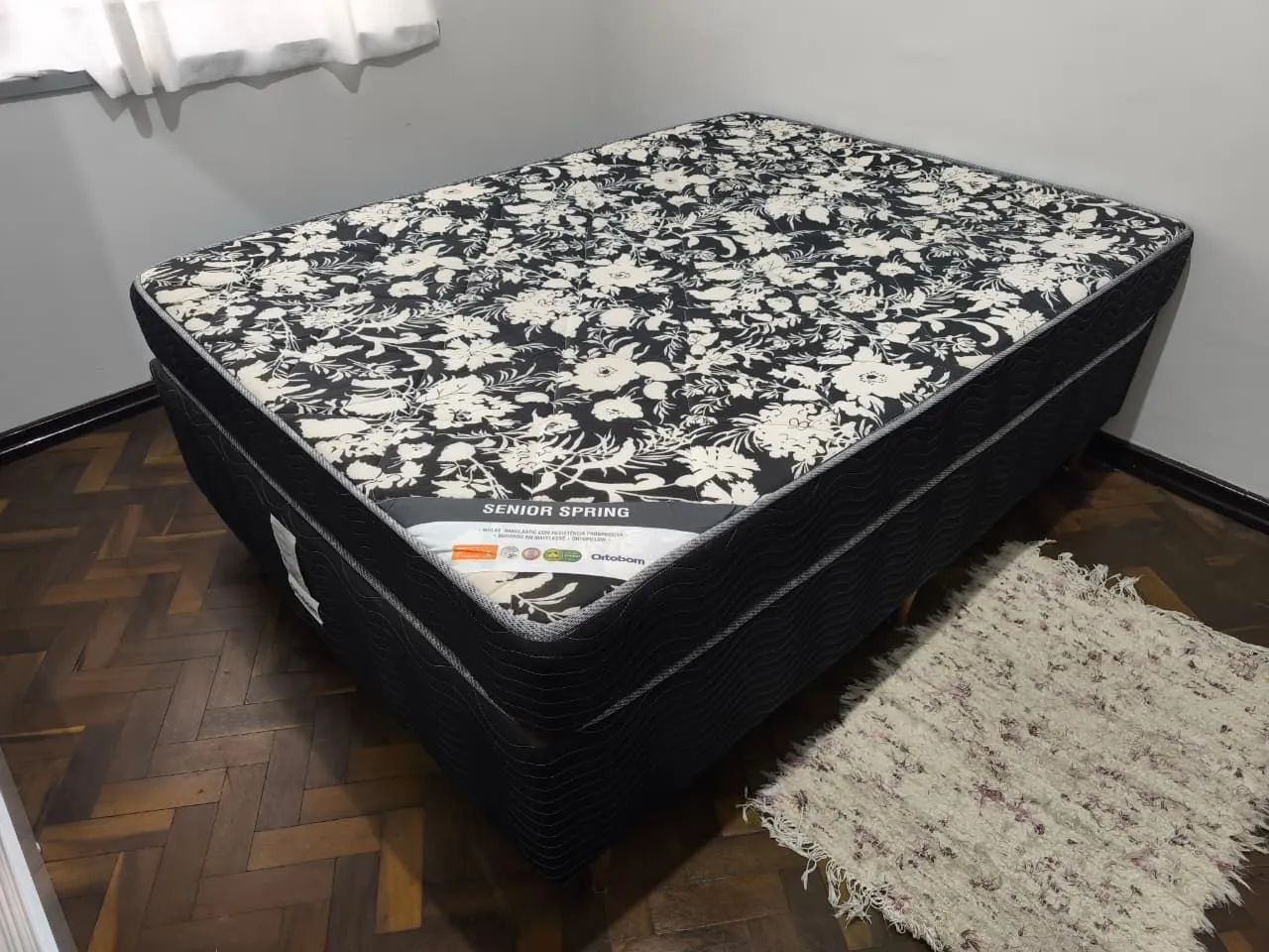 Cama e Colchão de Casal - Bom estado! - Foto 2