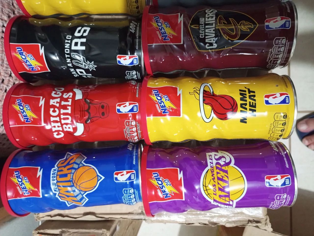 Latas Nescau Basquete  - Foto 2