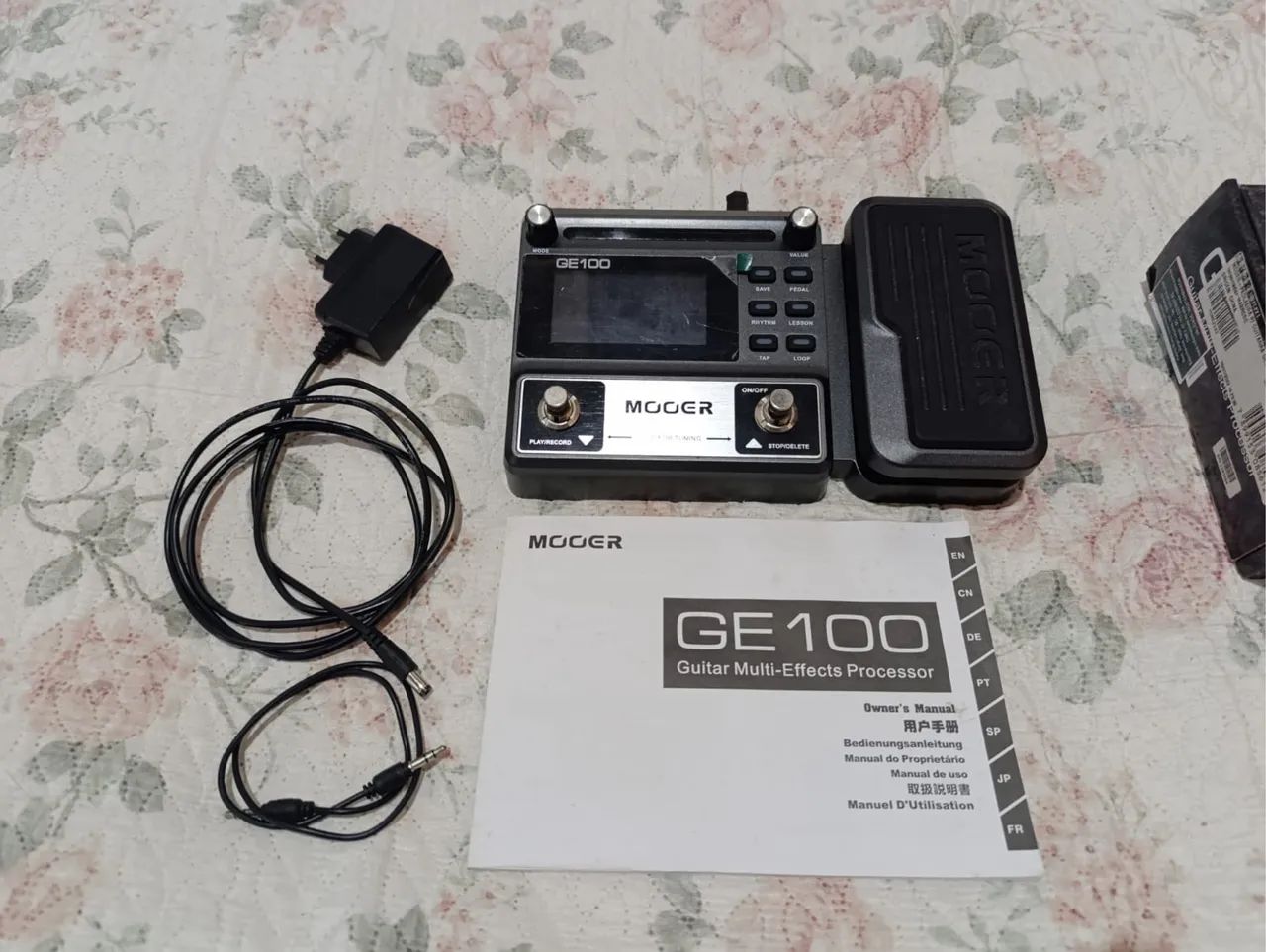 Pedaleira GE100 MOOER NOVA 
