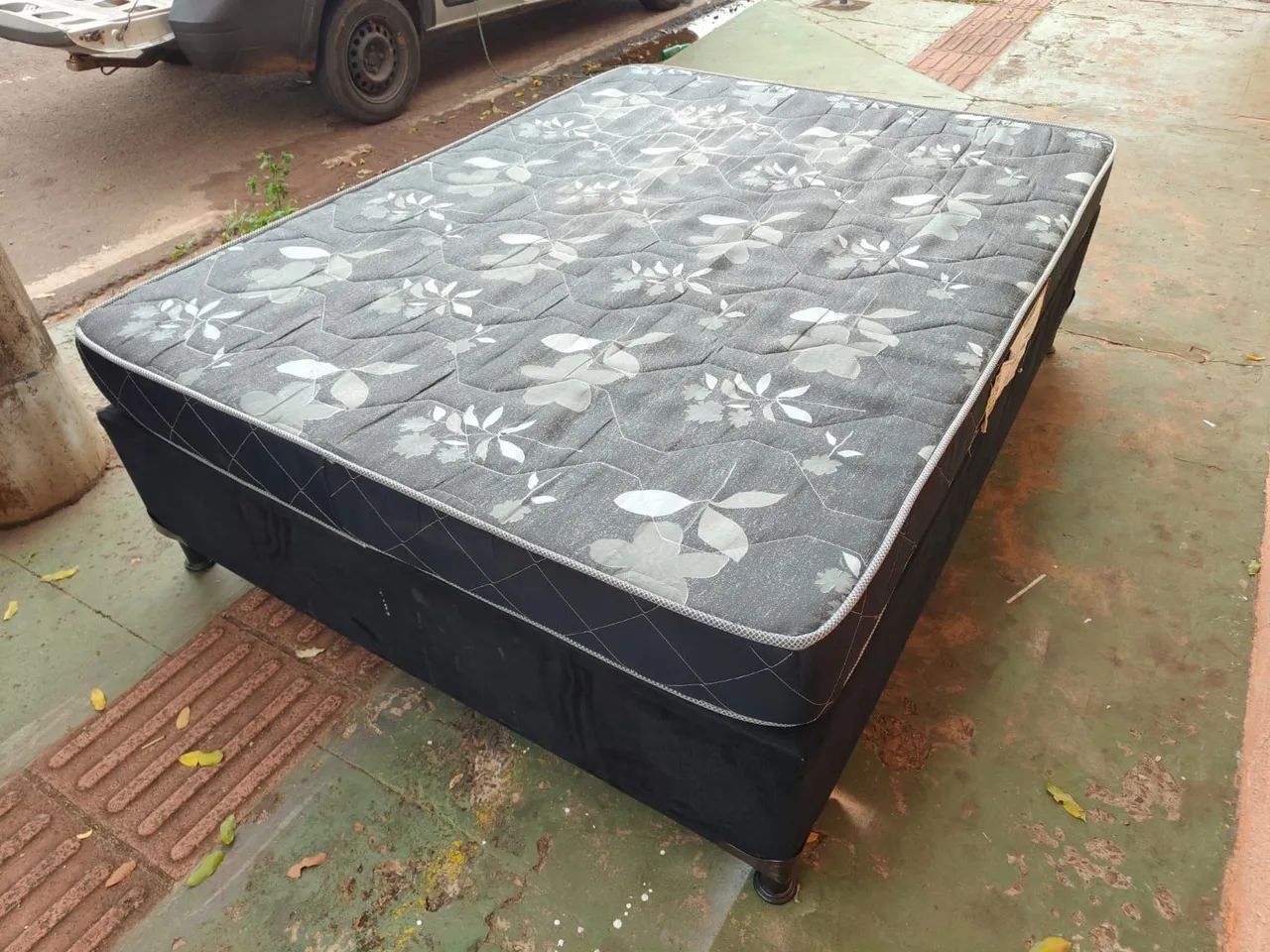 Cama box de casal com colchão  - Foto 2