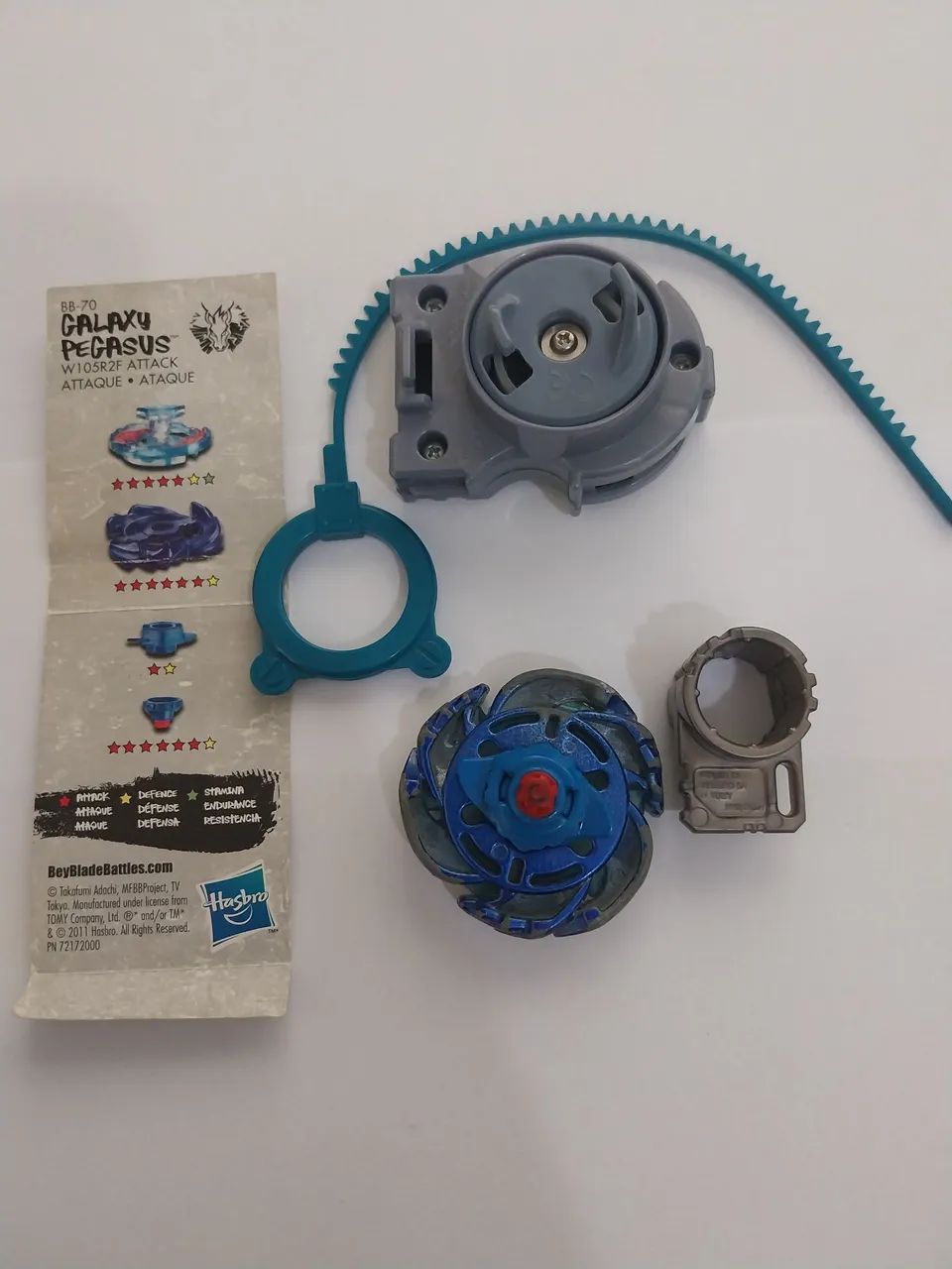 Beyblade Galaxy pegasus(Hasbro). - Foto 4