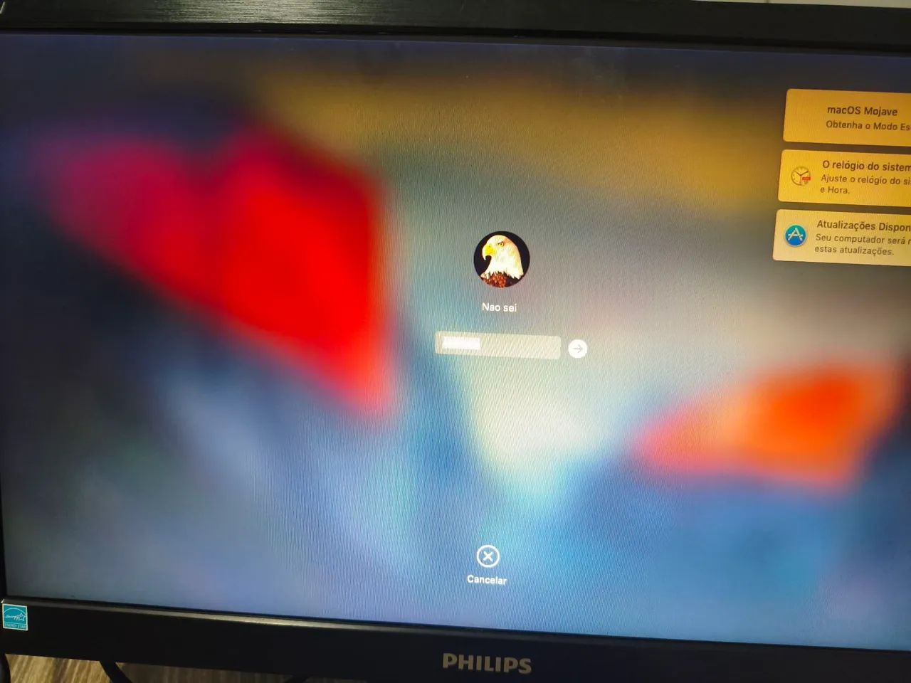 Imac 24 A1225 2009 com defeito na tela com acessórios 