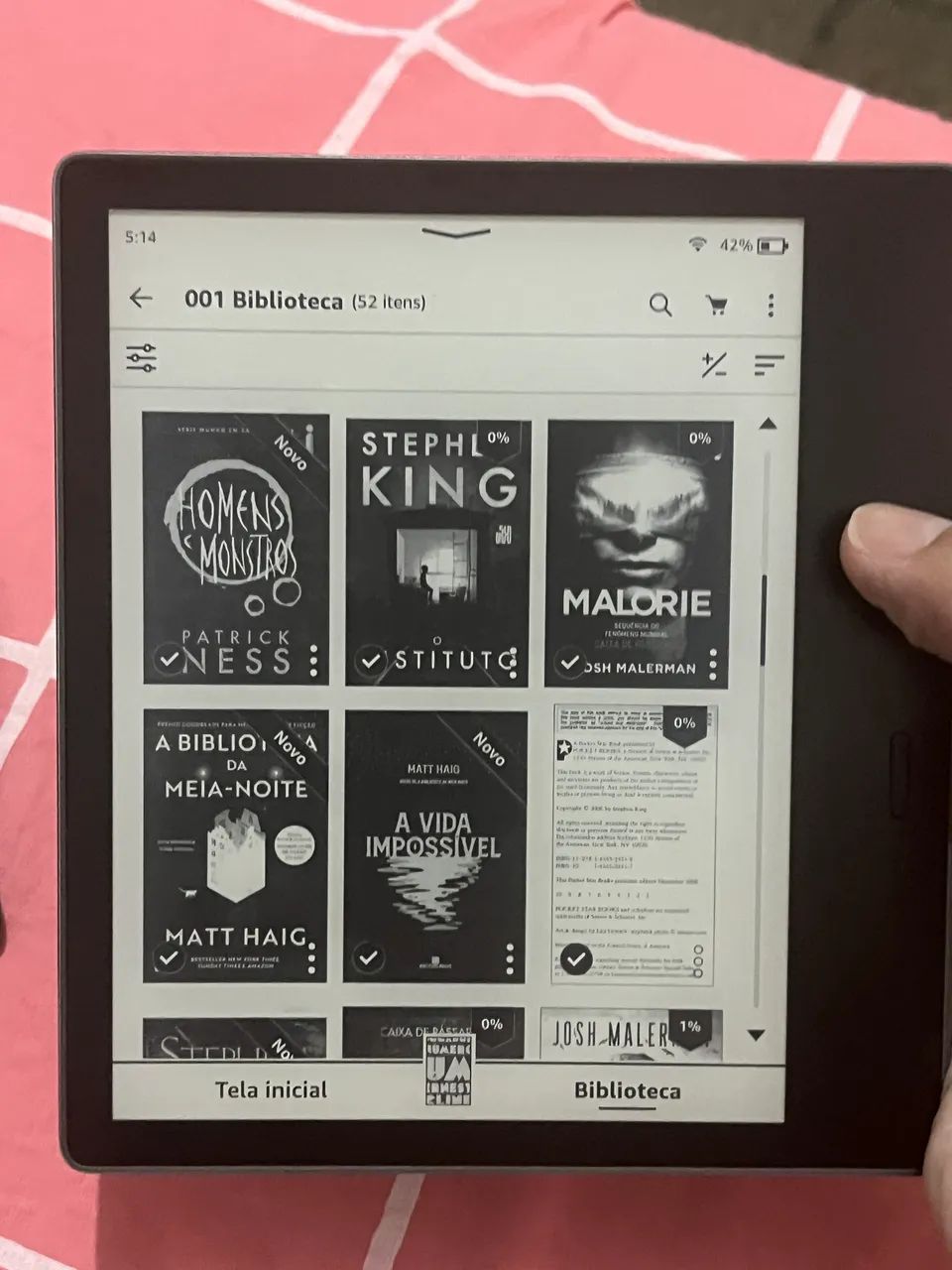 Kindle oasis 10 geração (frete grátis) 