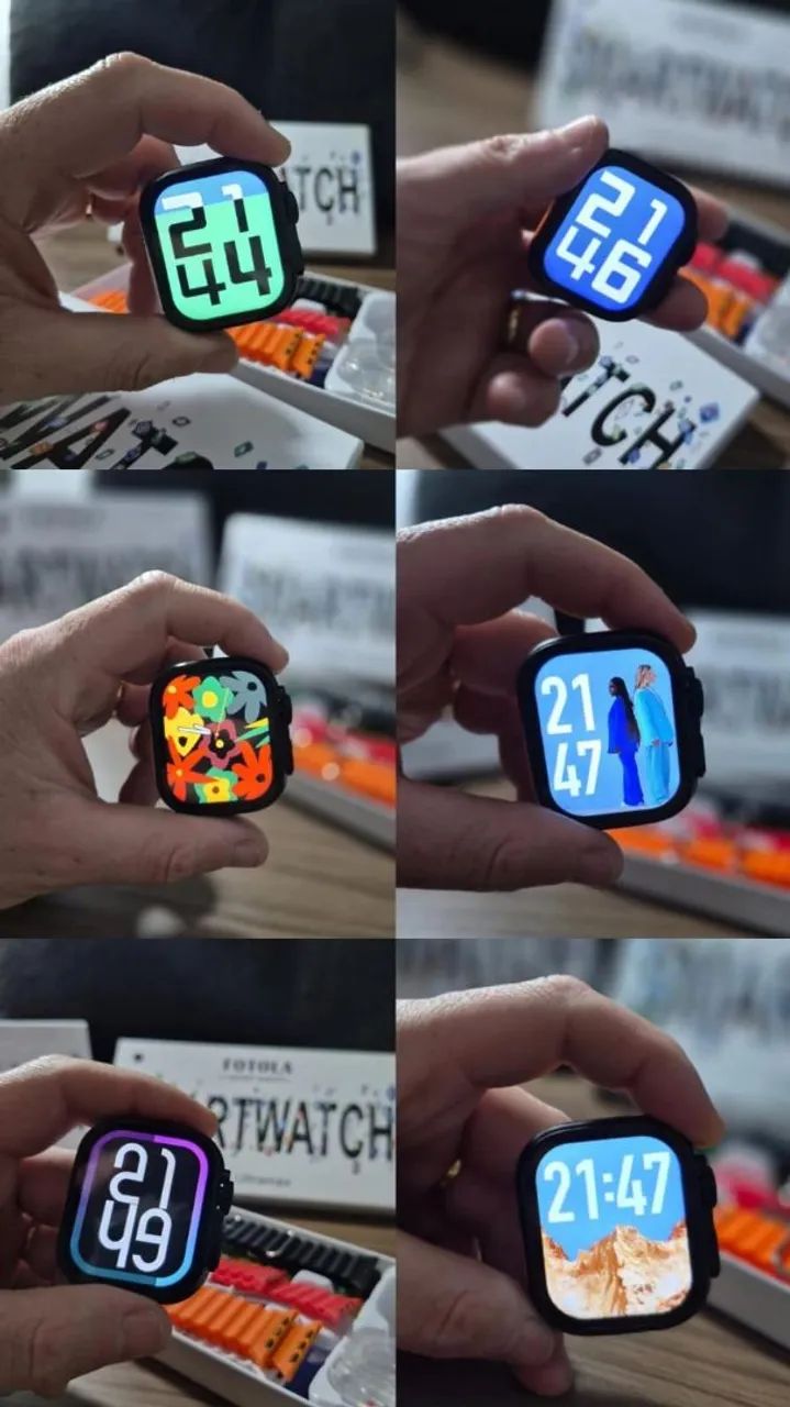 Smartwatch S20 ULTRA + 7 pulseiras - Foto 4